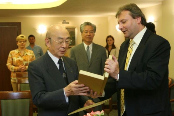 Koidzumi Hirosi és Hiller István (Fotók: Gordon Eszter)