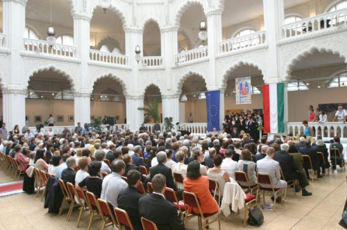 Az ünnepséget idén is az Iparművészeti Múzeumban tartották, Budapesten